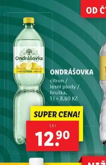 Lidl Ondrášovka nabídka