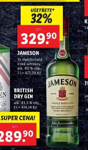 Lidl Jameson nabídka