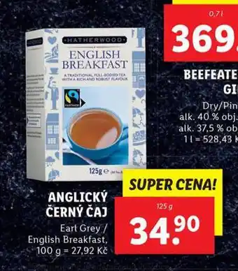 Lidl Anglický černý čaj nabídka