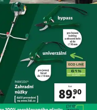Lidl Zahradní nůžky nabídka