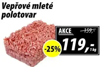 ZEMAN Vepřové mleté polotovar nabídka