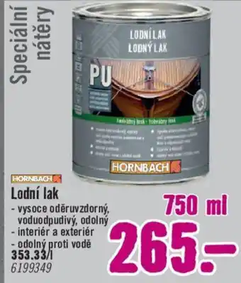HORNBACH Lodní lak