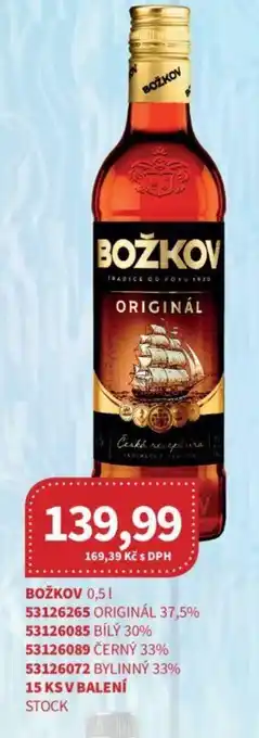 Kubík potraviny BOŽKOV 0.5L nabídka
