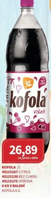 Kubík potraviny KOFOLA 2L nabídka