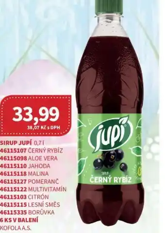Kubík potraviny SIRUP JUPÍ 0,7L nabídka