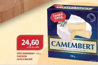 Kubík potraviny SÝR CAMEMBERT 100 g nabídka