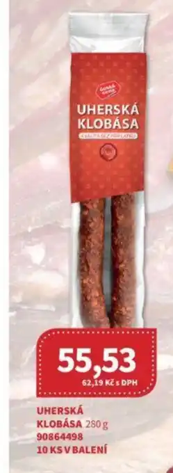 Kubík potraviny UHERSKÁ KLOBÁSA 280 g nabídka