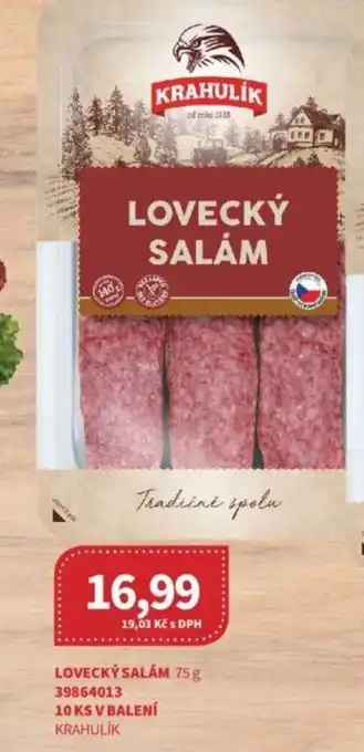 Kubík potraviny LOVECKÝ SALÁM 75 g nabídka