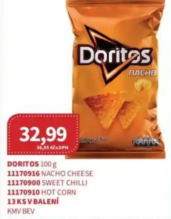 Kubík potraviny DORITOS 100 g nabídka