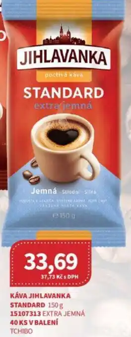 Kubík potraviny KÁVA JIHLAVANKA STANDARD 150 g nabídka