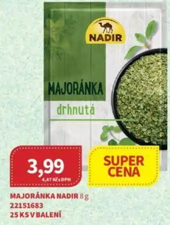 MAJORÁNKA NADIR 8 g