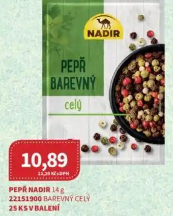 Kubík potraviny PEPŘ NADIR 14 g nabídka