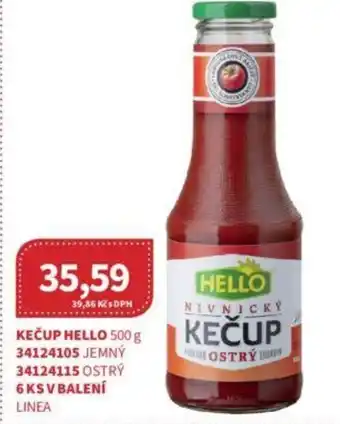 Kubík potraviny KEČUP HELLO 500 g nabídka