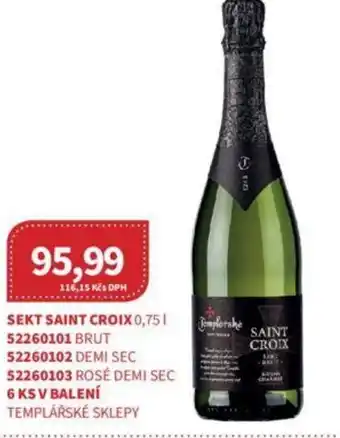 Kubík potraviny SEKT SAINT CROIX 0,75 L nabídka