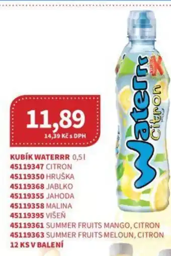 Kubík potraviny KUBÍK WATERRR 0,5L nabídka