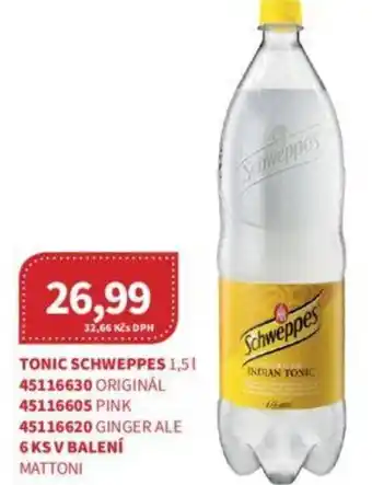 TONIC SCHWEPPES 1,5L