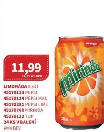 Kubík potraviny LIMONÁDA 0,33L nabídka