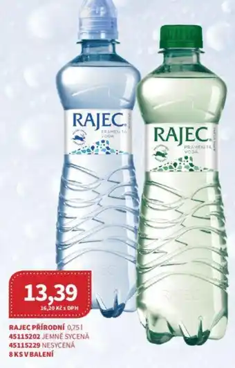 Kubík potraviny RAJEC PŘÍRODNÍ 0,75L nabídka