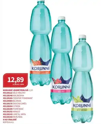 Kubík potraviny KORUNNÍ JEMNĚ PERLIVÁ 1,5L nabídka