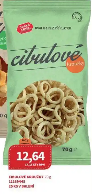 Kubík potraviny CIBULOVÉ KROUŽKY 70g nabídka