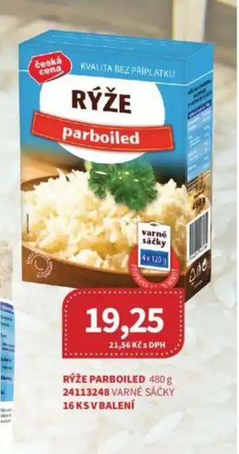 Kubík potraviny RÝŽE PARBOILED 480 g nabídka