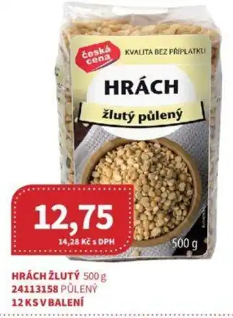 Kubík potraviny HRÁCH ŽLUTÝ 500 g nabídka