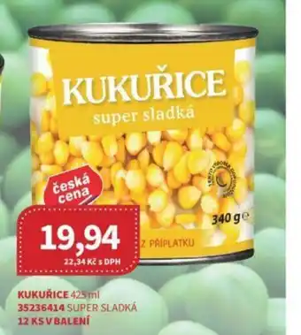 KUKUŘICE 425 ml