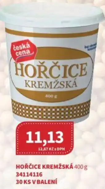 Kubík potraviny HOŘČICE KREMŽSKÁ 400 g nabídka