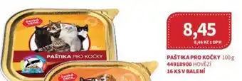 Kubík potraviny PAŠTIKA PRO KOČKY 100 g nabídka