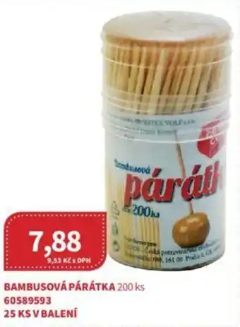 Kubík potraviny BAMBUSOVÁ PÁRÁTKA 200 ks nabídka