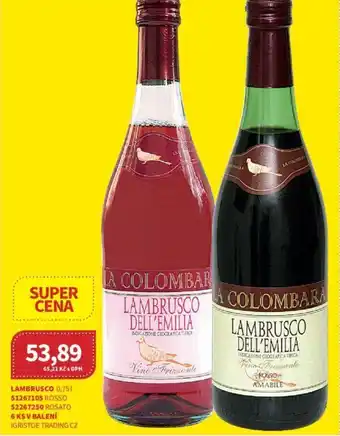 Kubík potraviny LAMBRUSCO 0,75L nabídka