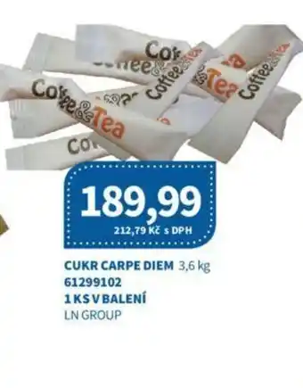Kubík potraviny CUKR CARPE DIEM 3,6 kg nabídka