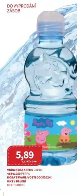 Kubík potraviny VODA NERA KRITIS 330 ml nabídka