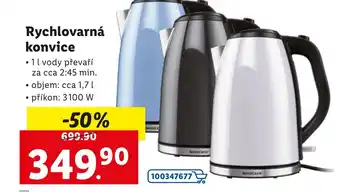 Lidl Rychlovarna Konvice nabídka