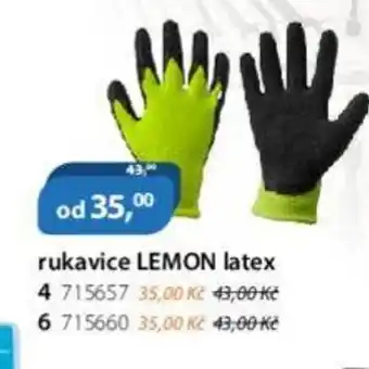 M.A.T. rukavice LEMON latex nabídka