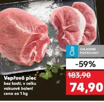 Kaufland Vepřová plec nabídka