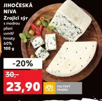 Kaufland JIHOČESKÁ NIVA Zrající sýr nabídka