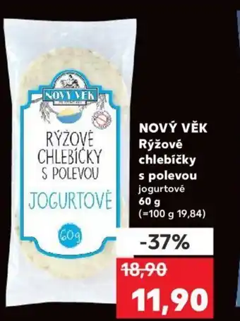 Kaufland NOVÝ VĚK Rýžové chlebíčky s polevou nabídka