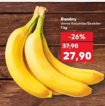 Kaufland Banány nabídka