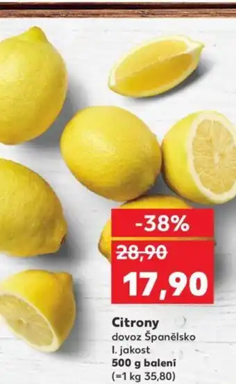 Kaufland Citrony nabídka