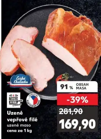 Kaufland Uzené vepřové filé nabídka