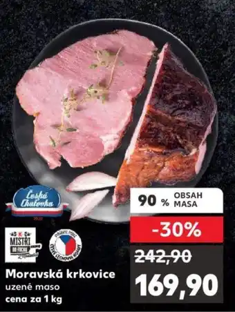 Kaufland Moravská krkovice nabídka