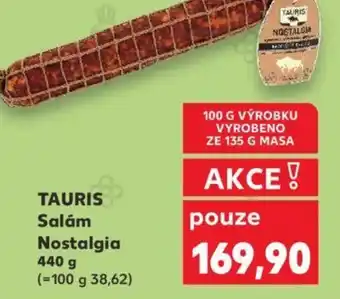 Kaufland TAURIS Salám Nostalgia nabídka