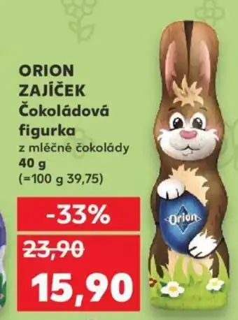 Kaufland ORION ZAJÍČEK Čokoládová figurka nabídka