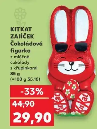 Kaufland KITKAT ZAJÍČEK Čokoládová figurka nabídka