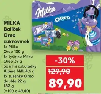 Kaufland MILKA Balíček Oreo cukrovinek nabídka