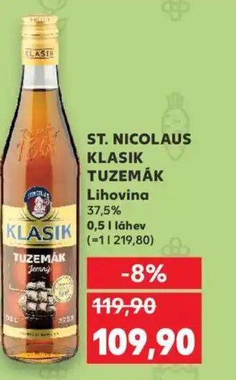 Kaufland ST. NICOLAUS KLASIK TUZEMÁK Lihovina 0.5L nabídka