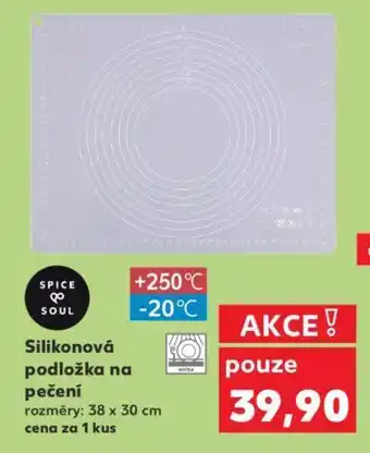 Kaufland Silikonová podložka na pečení nabídka