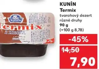 Kaufland KUNÍN Termix nabídka