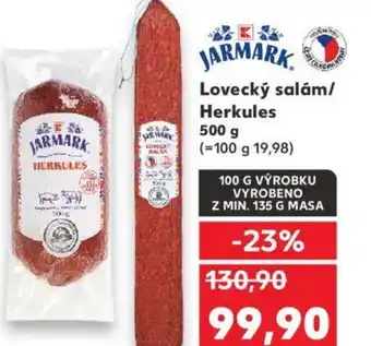 Kaufland Lovecký salám/ Herkules nabídka